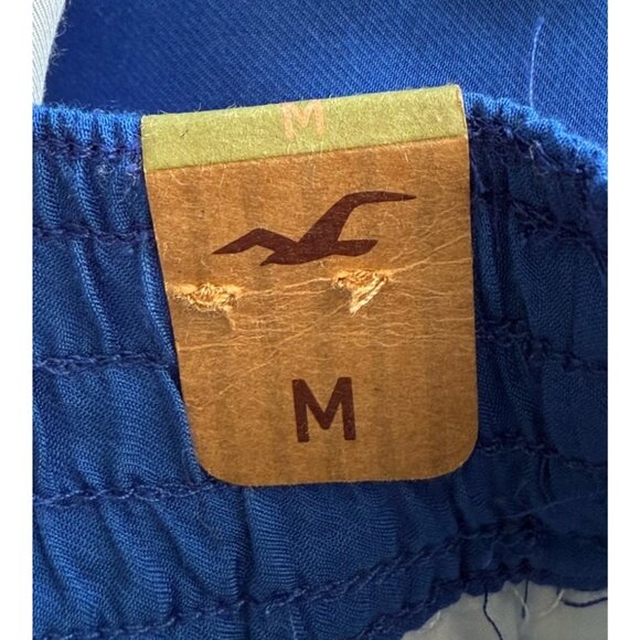 NWT Hollister Blue White Striped Lined Mini Skirt Sz M - Picture 6 of 9